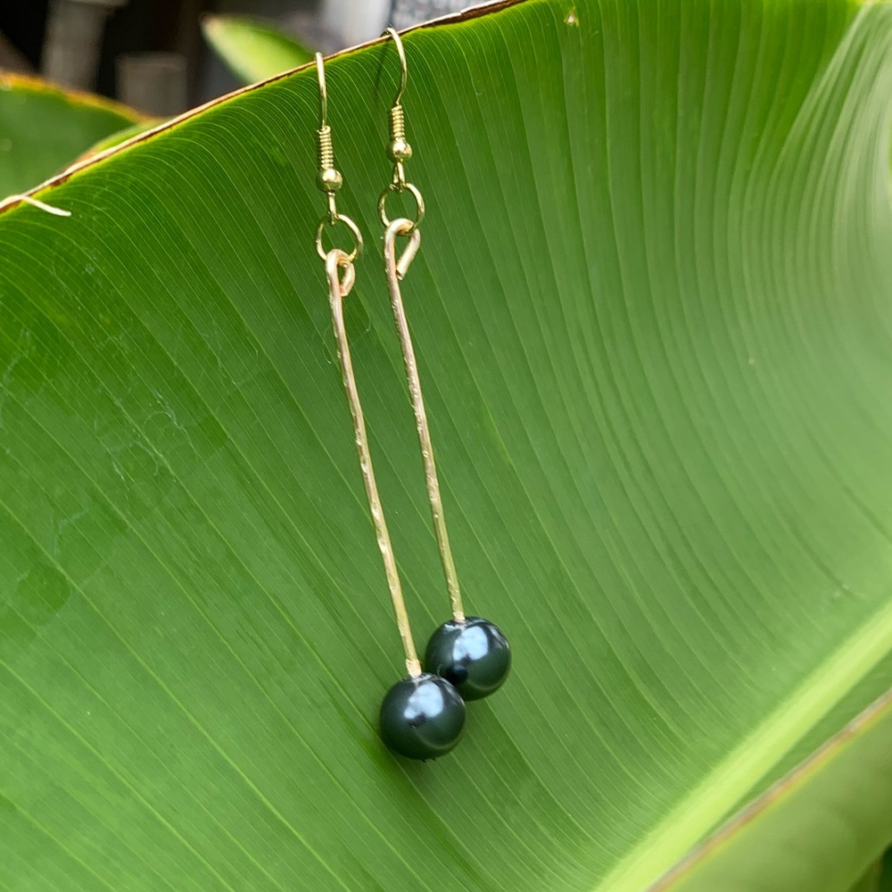 Hammered earrings